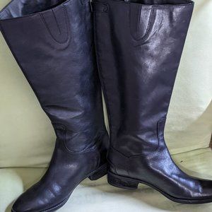 Sam Edelman Black Penny2 Tall Wide Calf US9.5